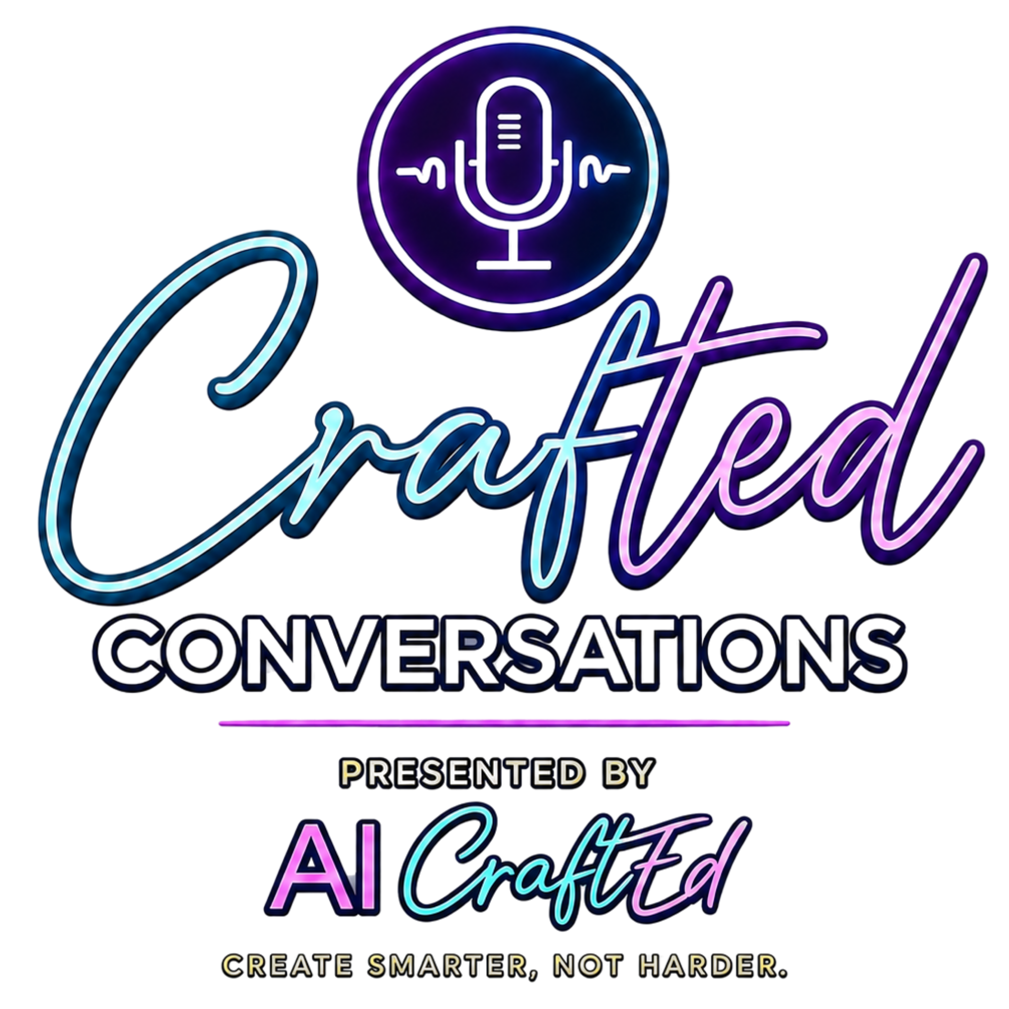 AI Crafted Conversations logo on white